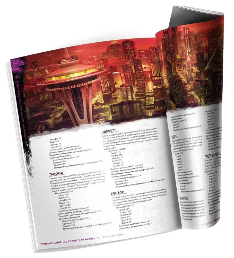 Galda spēle - Shadowrun. Sestā pasaule. Sākuma komplekts