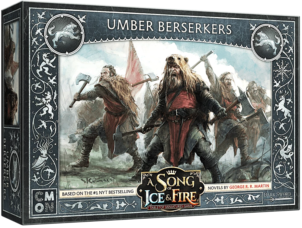 Galda spēle - Ledus un uguns dziesma. Amberu berserki (paplašinājums)