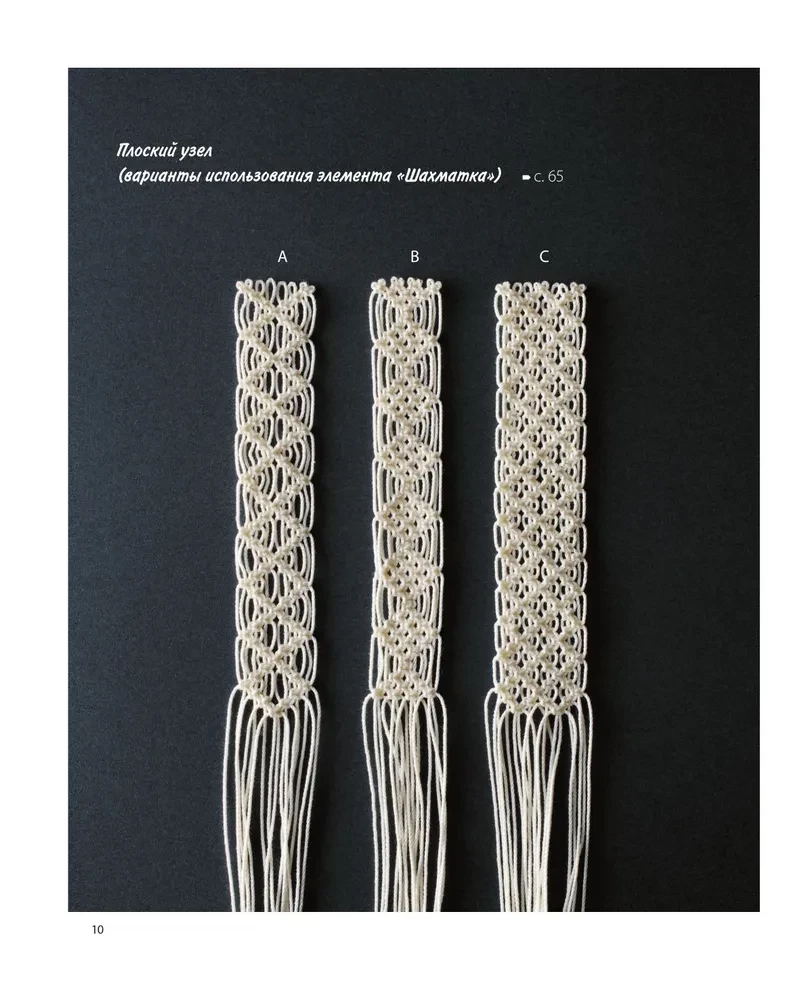 Japāņu caurspīdīgā makramē. 45 eleganti rotājumi stilīgai tēlam