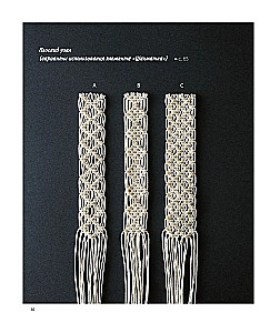 Japāņu caurspīdīgā makramē. 45 eleganti rotājumi stilīgai tēlam