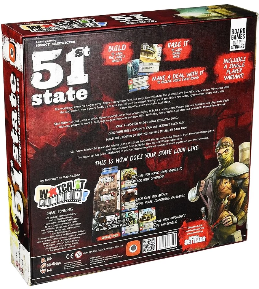 Galda spēle - 51 štats