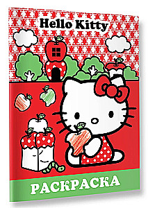 Hello Kitty. Раскраска