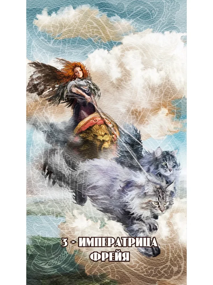 Tarot kārtis Deviņu Pasaulēm (78 kārtis + instrukcija)