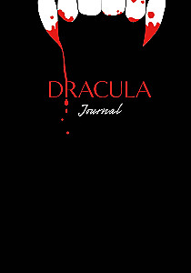 Bloknot A5 punktos. Dracula žurnāls
