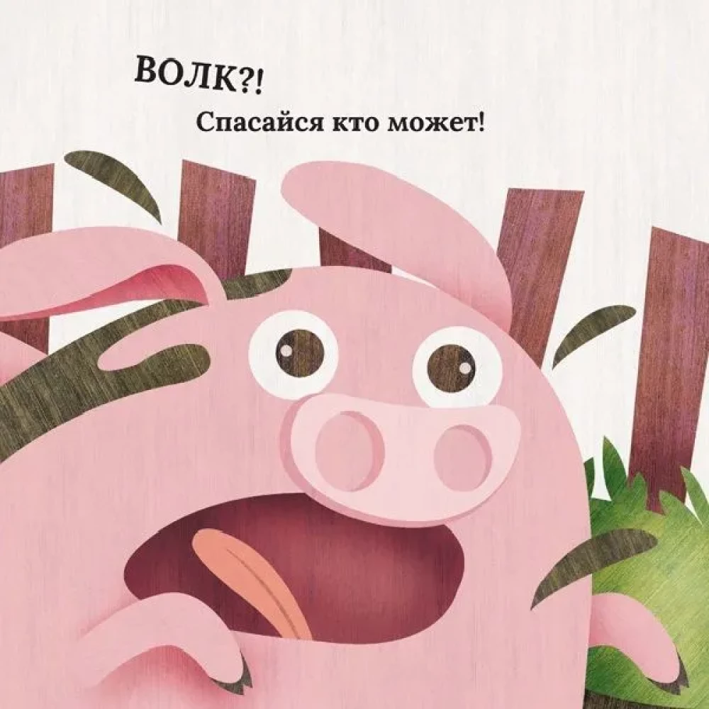 Vilks un cūciņa. Līdzīgi kā divas ūdens pilieni