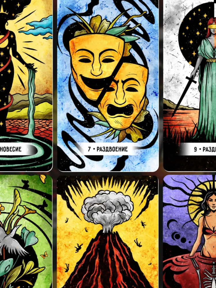 Tarot kartes - Iekšējā pasaules orakuls (47 kartes + instrukcija)