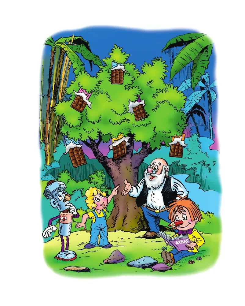 Zīmulis un Pašdarinātājs Šokolādes Koku Zemē