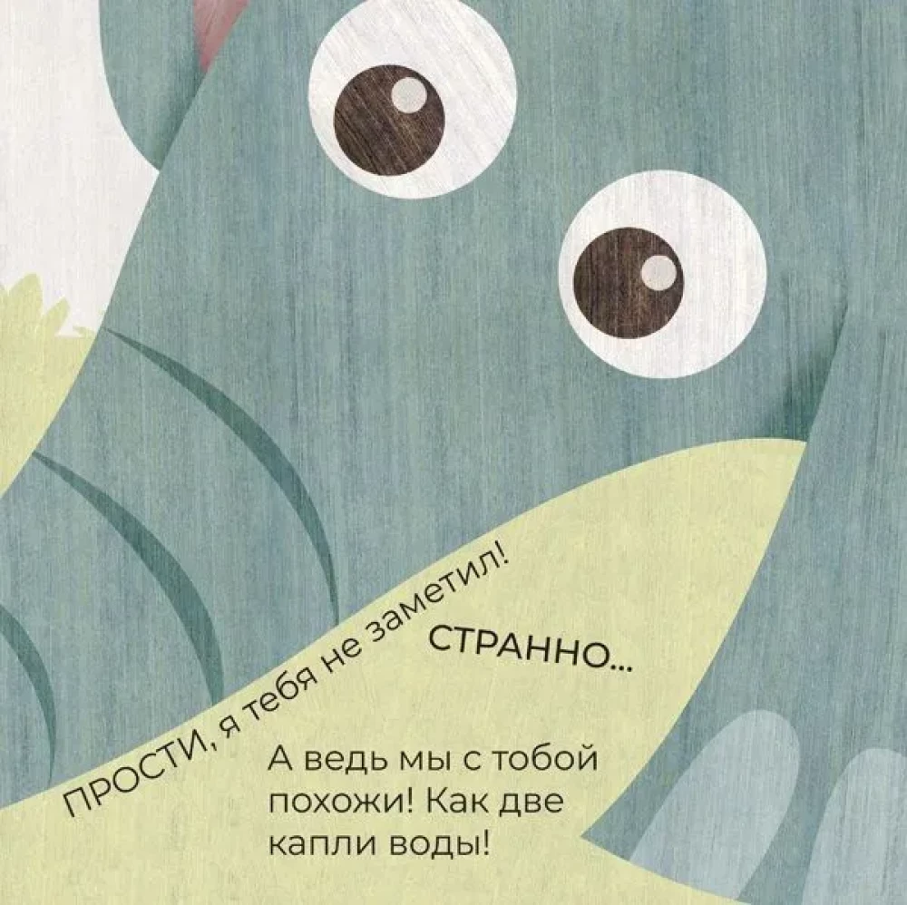 Zilonis un pelēns. Līdzīgi kā divas ūdens pilieni
