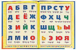 Mācām burtus un zilbes. M.A. Žukova. Alfabēts, burtnīca, alfabēts