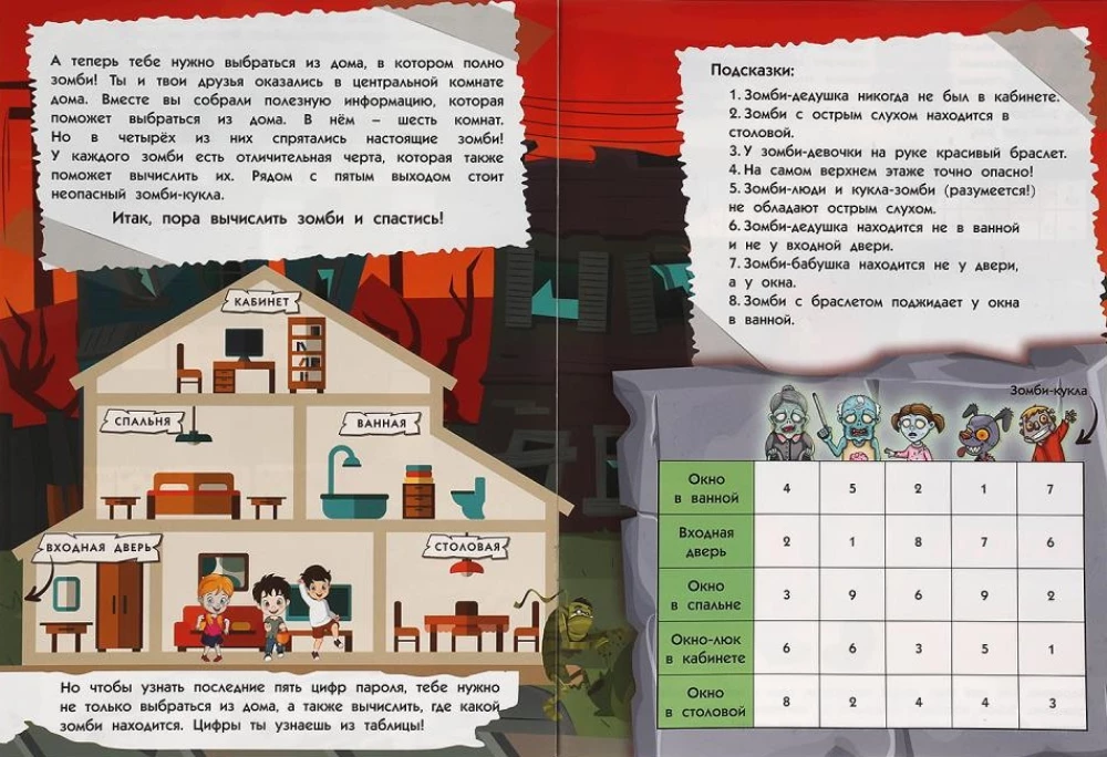 Zombisiti. Briesmīgas aktivitātes