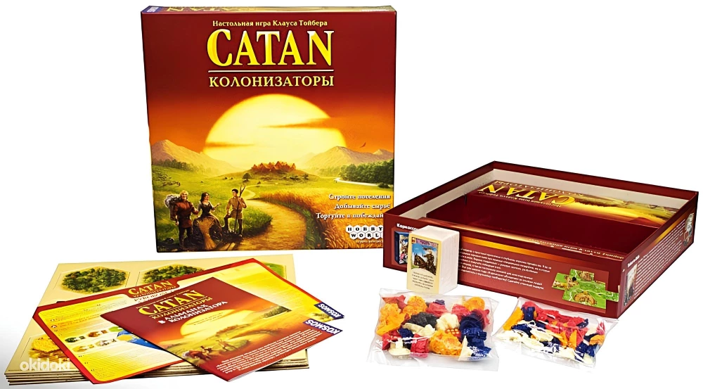 Настольная игра - Catan. Колонизаторы