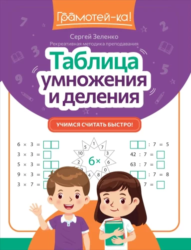 Reizināšanas un dalīšanas tabula. Mācāmies ātri skaitīt!