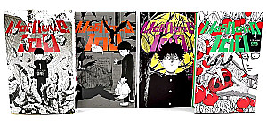 Mob Psycho 100: 1. grāmata. 2. grāmata. 3. grāmata. 4. grāmata (komplekts no 4 grāmatām)