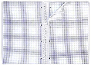 Zīmulis - Underline, 80 lapas, A4, rūtiņa, dažādībā