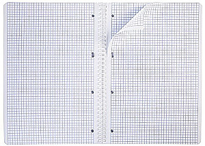 Burtnīca - No Koutūr, 96 lapas, A4, rūtiņa, dažādībā