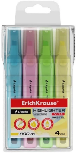 Tekstmarkeri Liquid Visioline (4 krāsas)