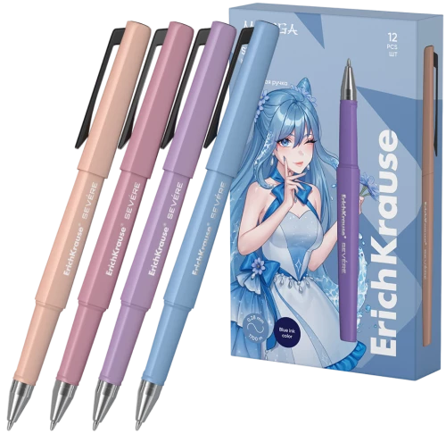 Šarīku pildspalva Severe Stic Manga, 0,7mm (zilā)