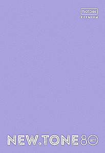 Тетрадь - NEWtone PASTEL Лаванда, А4, 80 листов, клетка, в ассортименте