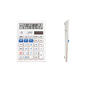 Galda kalkulators 12 cipariem - White CC-352 Classic, assorti