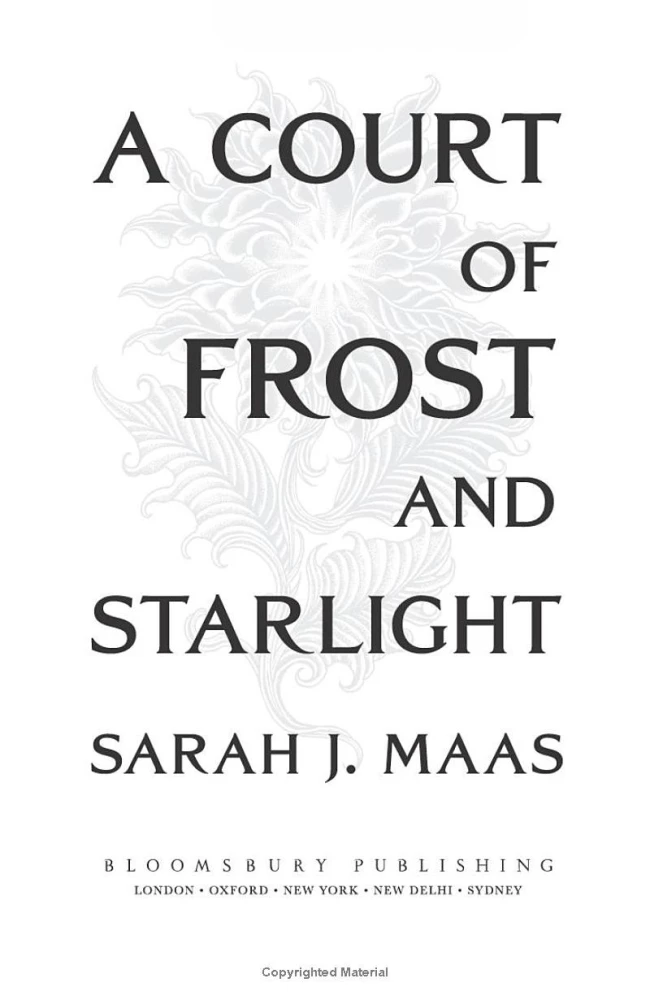 A Court of Frost and Starlight
