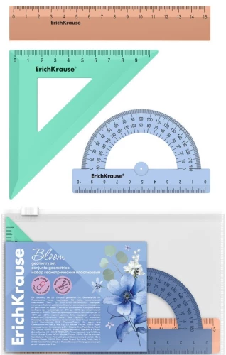 Ģeometriskais komplekts - Pastel Bloom (asorti)