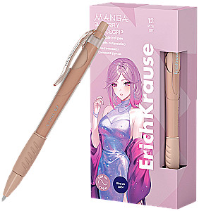 Kugļrakstājs Butterfly Matic&Grip Manga, 0.7mm (zilā)