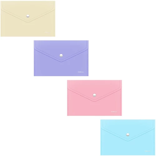 Mape-konvert uz pogas Card Size Fizzy Pastel, 140mm (asorti)