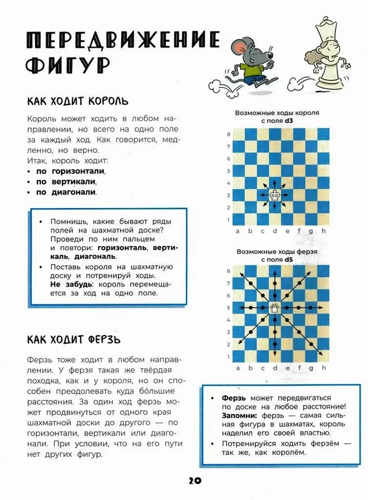Шахматы. Развивающий учебник для детей и родителей