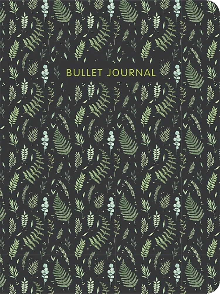 Блокнот в точку. Bullet Journal (листья)