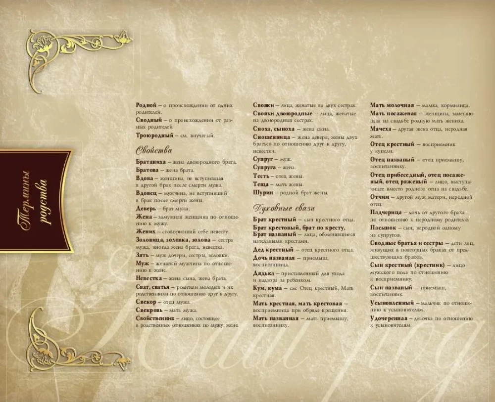 Родословная книга нашей семьи