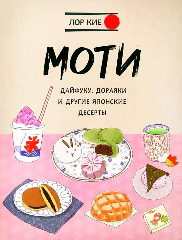 Моти, Дайфуку, Дораяки и другие японские десерты