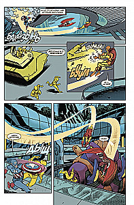 Brīnišķīgi Marvel mirkļi. Kapteinis Amerika