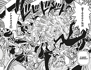One Piece. Lielais laupījums. 14. Pirāti pret SP9. Grāmatas 40-42