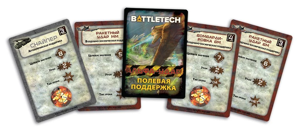 Настольная игра - BattleTech. Альфа-удар