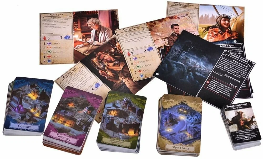 Настольная игра - Ужас Аркхэма. Секреты ордена (дополнение)