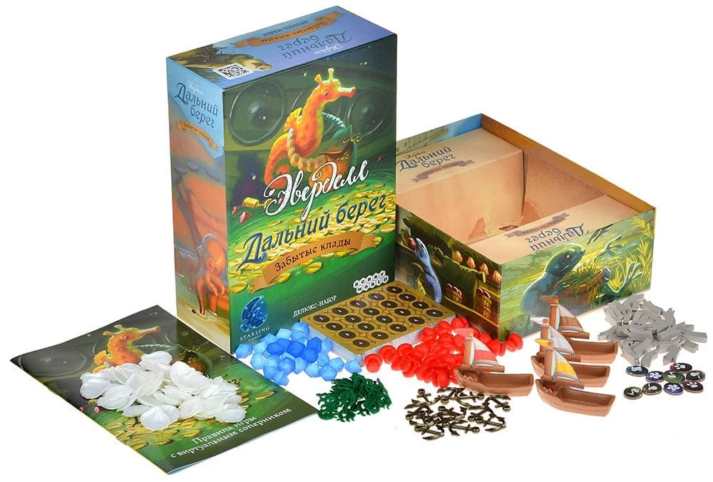 Настольная игра - Эверделл. Дальний берег. Забытые клады (дополнение)
