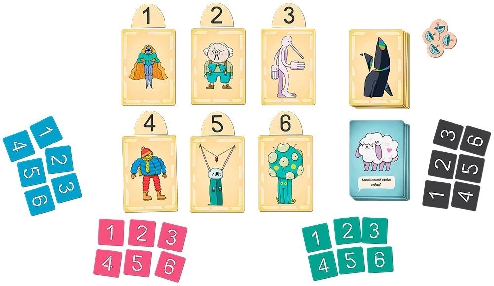 Настольная игра - Какого лешего?