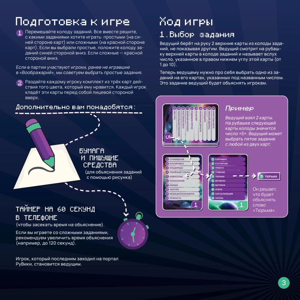 Настольная игра - Воображарий. РуВики