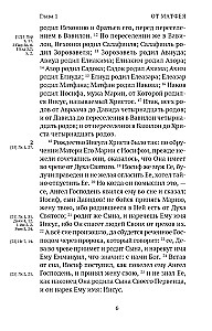 Новый Завет. С зачалами