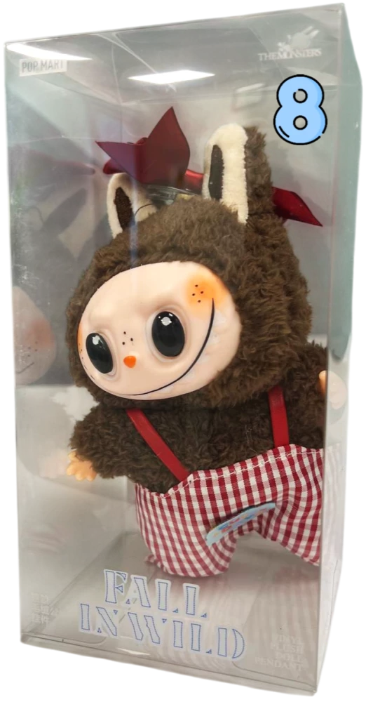 Breloks Labubu mix apģērbā (17 cm)