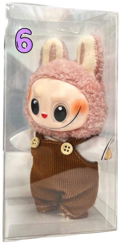 Breloks Labubu mix apģērbā (17 cm)