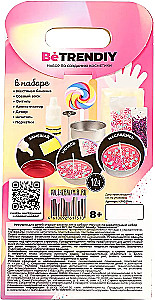 Radošais komplekts - Be TrenDIY Beauty kosmētika. Aroma svece