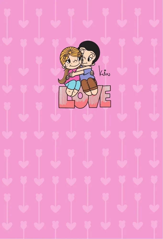 Love is... Personīgā dienasgrāmata ar uzlīmēm