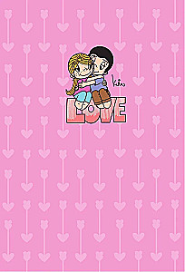 Love is... Personīgā dienasgrāmata ar uzlīmēm