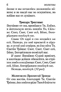 Молитвослов с совмещенными канонами и правилом ко Святому Причастию