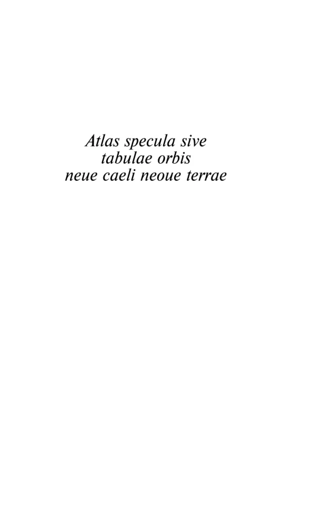 Atlants, ko sastādījusi debesis