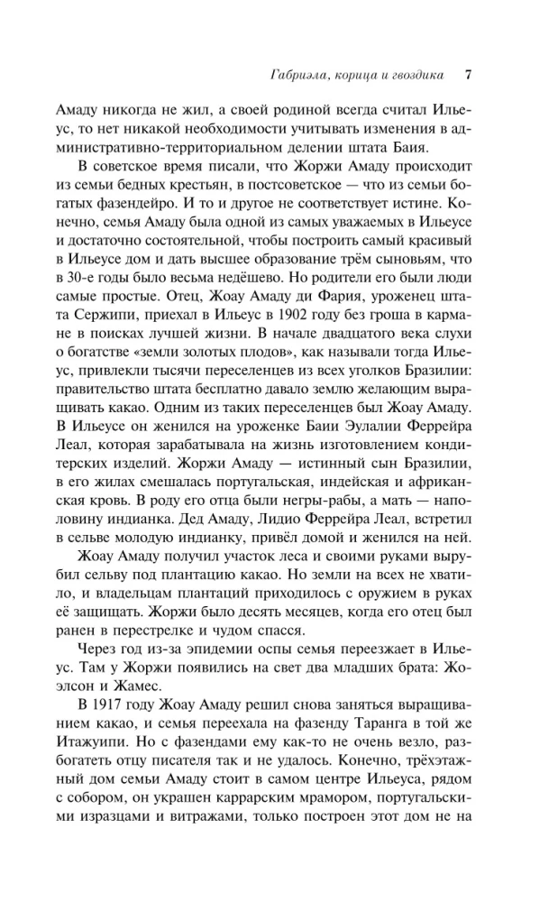 Габриэла, гвоздика и корица