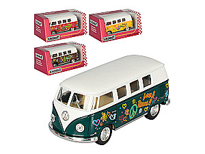 Модель автомобиля 5 1962 VW CLASSICAL BUS W/P IVORY TOP, в ассортименте