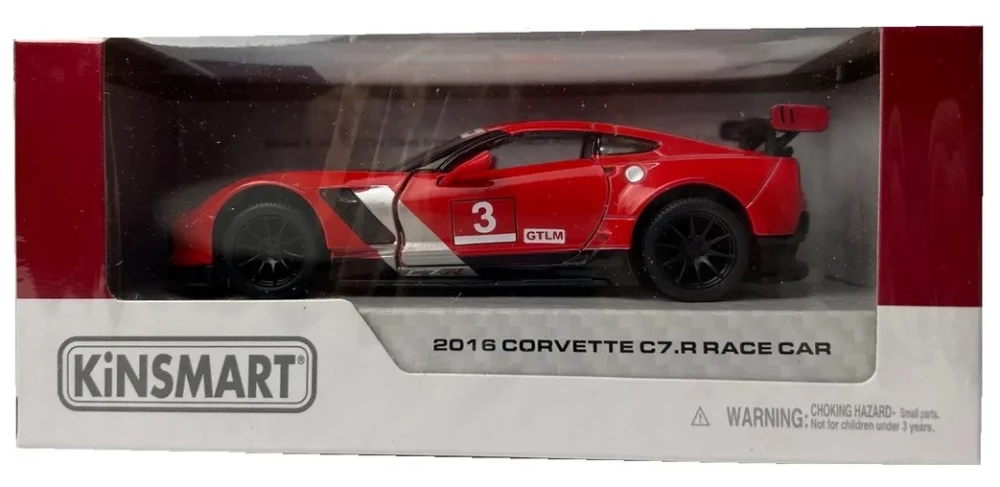 Automobiļa modelis 5 2016 CORVETTE C7 R RACE CAR, sortimentā