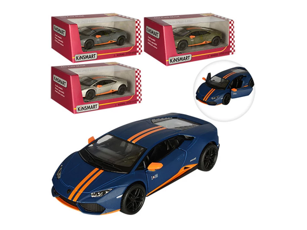 Automobiļa modelis 5 LAMBORGHINI HURACAN LP610-4 AVIO MATTE, sortimentā